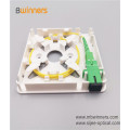 Telecommunication Equipment 1 Core Fiber Wall Socket Splitter FTTH caxia Mini Terminal box